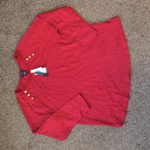 NWT Red Blouse